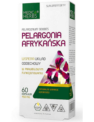 MEDICA HERBS PELARGONIA AFRYKAŃSKA 60kaps
