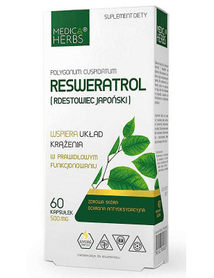 MEDICA HERBS RESWERATROL -  60kaps