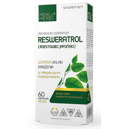 MEDICA HERBS RESWERATROL -  60kaps