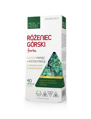 MEDICA HERBS RÓŻENIEC GÓRSKI FORTE 40 kaps