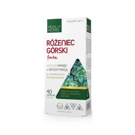 MEDICA HERBS RÓŻENIEC GÓRSKI FORTE 40 kaps