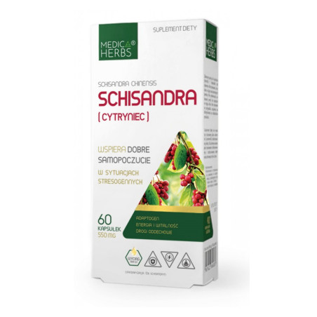 MEDICA HERBS SCHISANDRA (Cytryniec) 60kaps