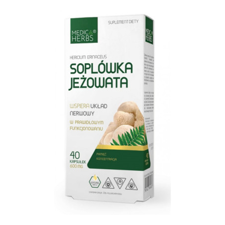 MEDICA HERBS SOPLÓWKA JEŻOWATA 40kaps