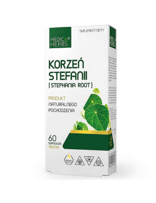 MEDICA HERBS KORZEŃ STEFANII - 60 kaps