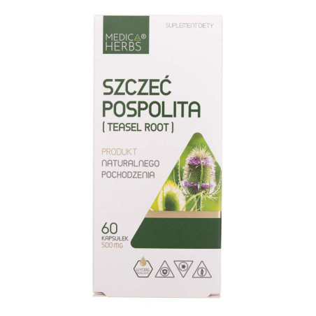 MEDICA HERBS SZCZEĆ POSPOLITA (Teasel Root) 60kaps