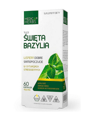 MEDICA HERBS ŚWIĘTA BAZYLIA 60kaps