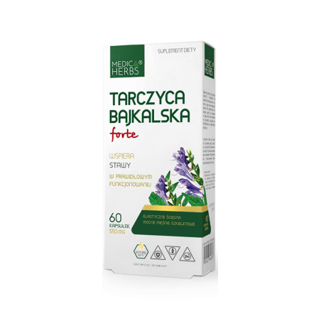 MEDICA HERBS TARCZYCA BAJKALSKA FORTE 60 kaps