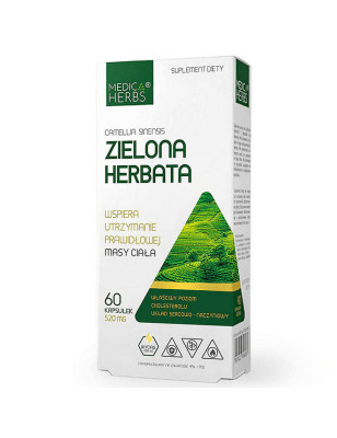 MEDICA HERBS ZIELONA HERBATA 60 kaps