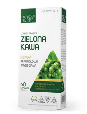 MEDICA HERBS ZIELONA KAWA 60 kaps