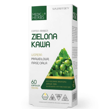 MEDICA HERBS ZIELONA KAWA 60 kaps