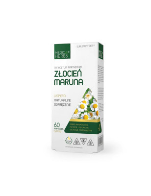 MEDICA HERBS ZŁOCIEŃ MARUNA 60 kaps