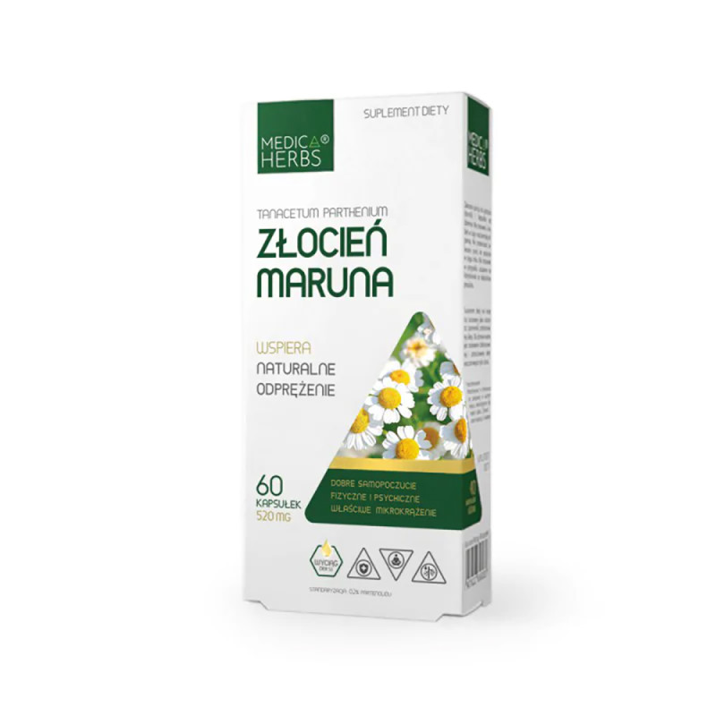 MEDICA HERBS ZŁOCIEŃ MARUNA 60 kaps MEDICA HERBS ZŁOCIEŃ MARUNA 60 kaps