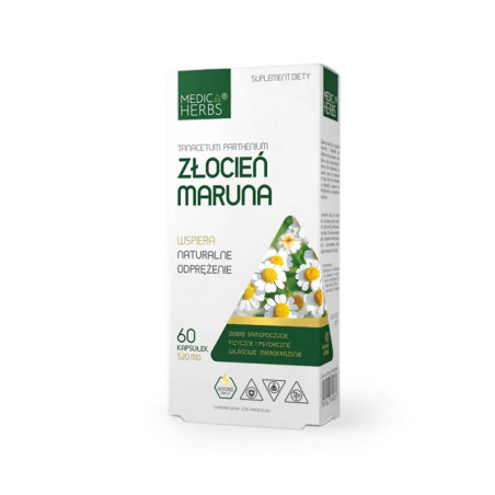MEDICA HERBS ZŁOCIEŃ MARUNA 60 kaps
