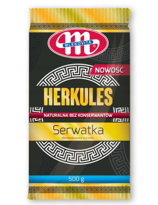 MLEKOVITA HERKULES SERWATKA W PROSZKU 70% - 500g