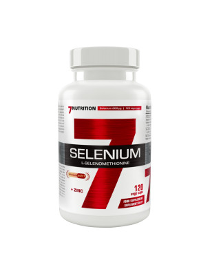 7 NUTRITION SELENIUM 200ug+ZINC - 120 kaps