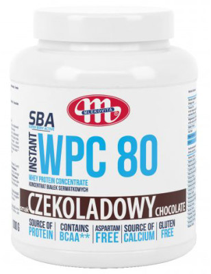 MLEKOVITA SBA WPC 80% INSTANT 1000g czekolada