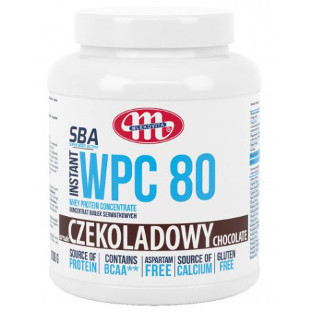 MLEKOVITA SBA WPC 80% INSTANT 1000g czekolada