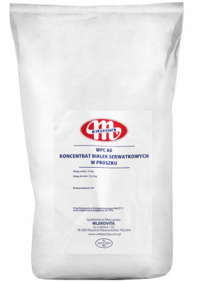 MLEKOVITA KONC. BIAŁ. SERW. 80% instant 15kg worek