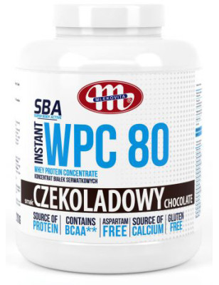 MLEKOVITA SBA WPC 80% INSTANT 2270g czekolada
