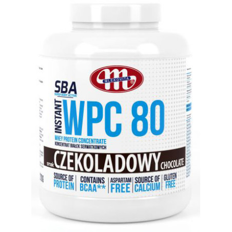 MLEKOVITA SBA WPC 80% INSTANT 2270g czekolada