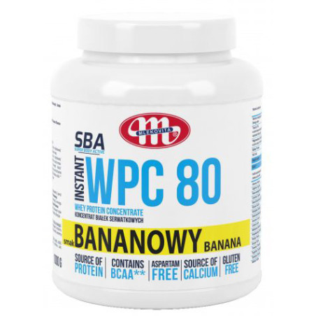 MLEKOVITA SBA WPC 80% INSTANT 1000g banan