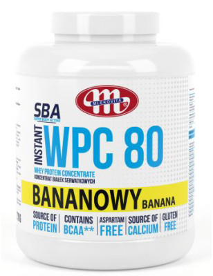 MLEKOVITA SBA WPC 80% INSTANT 2270g banan