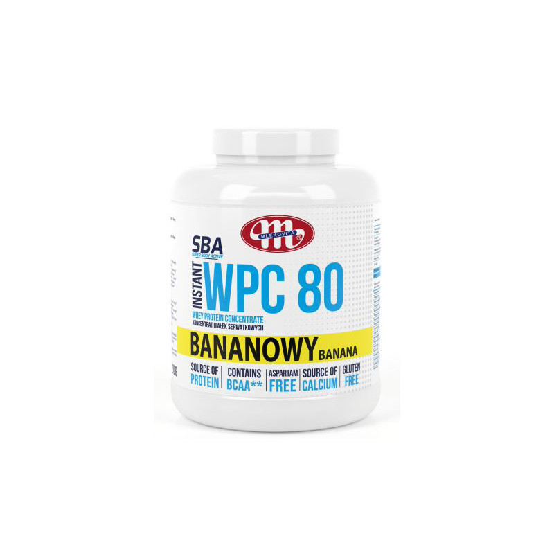 MLEKOVITA SBA WPC 80% INSTANT 2270g banan