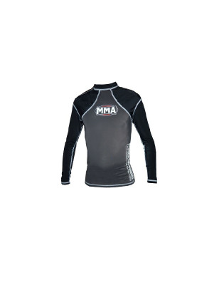 MMA KOSZULKA RASH GUARD COMBAT GREY - MMA010