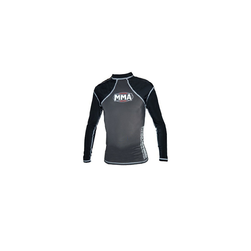 MMA KOSZULKA RASH GUARD COMBAT GREY - MMA010 MMA KOSZULKA RASH GUARD COMBAT GREY - MMA010