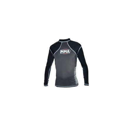 MMA KOSZULKA RASH GUARD COMBAT GREY - MMA010