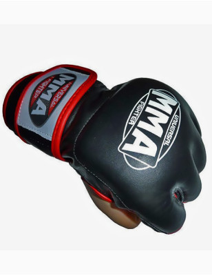 MMA RĘKAWICE GLOVES KATAME RED - MMA006