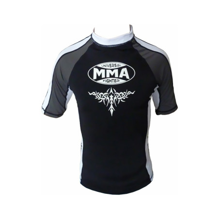 MMA KOSZULKA RASH GUARD SKORPIO WHITE - MMA003