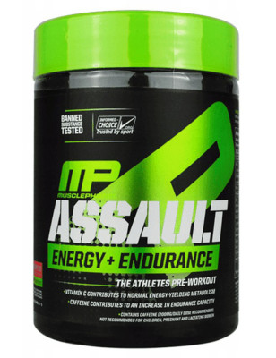 MUSCLE PHARM ASSAULT EE 333g GREEN APPLE