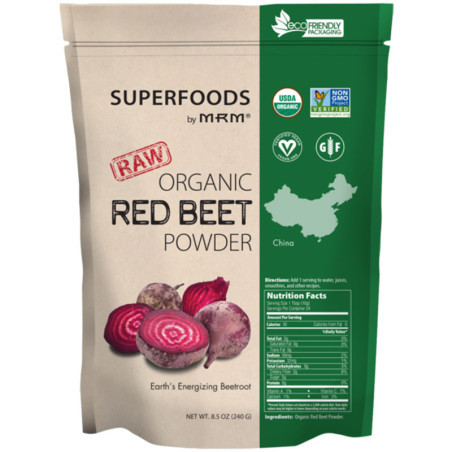 MRM ORGANIC RED BEET POWDER 240g