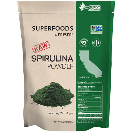 MRM ORGANIC SPIRULINA POWDER 240g