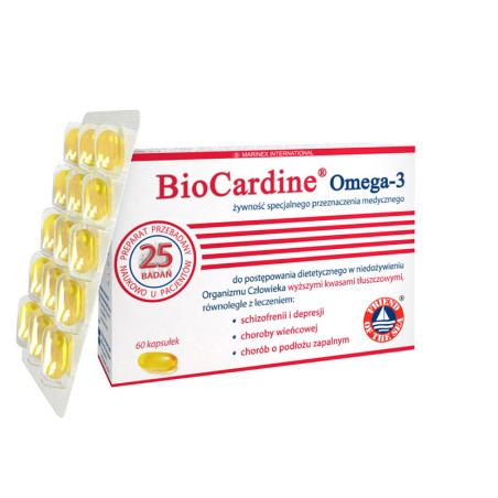 MARINEX BIOCARDINE OMEGA-3 - 60kaps