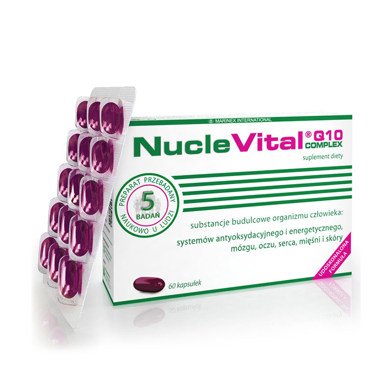 MARINEX NUCLEVITAL Q10 COMPLEX - 60kaps MARINEX NUCLEVITAL Q10 COMPLEX - 60kaps