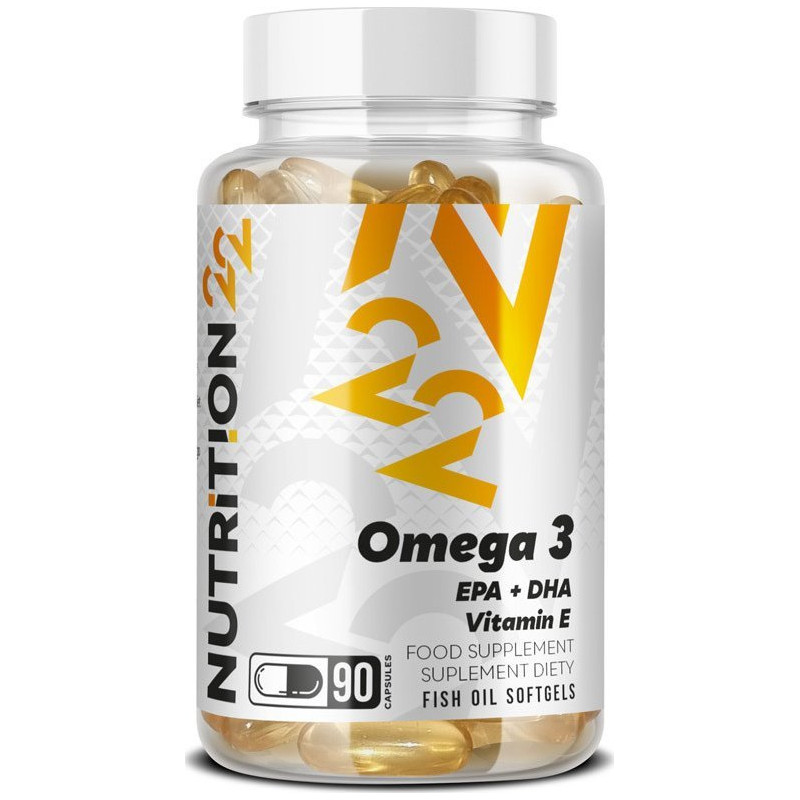 NUTRITION22 OMEGA3 - 90 kaps NUTRITION22 OMEGA3 - 90 kaps