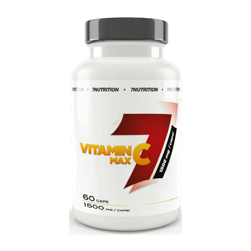 7 NUTRITION VITAMIN C 1500mg - 60kaps 7 NUTRITION VITAMIN C 1500mg - 60kaps
