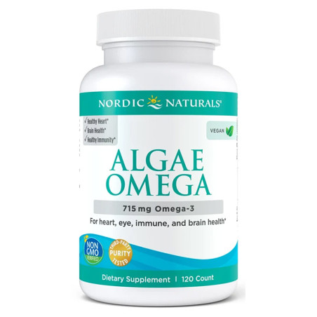 NORDIC NATURALS ALGAE OMEGA 715mg OMEGA3 - 120sgel