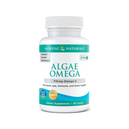 NORDIC NATURALS ALGAE OMEGA 715mg OMEGA3 - 60sgel