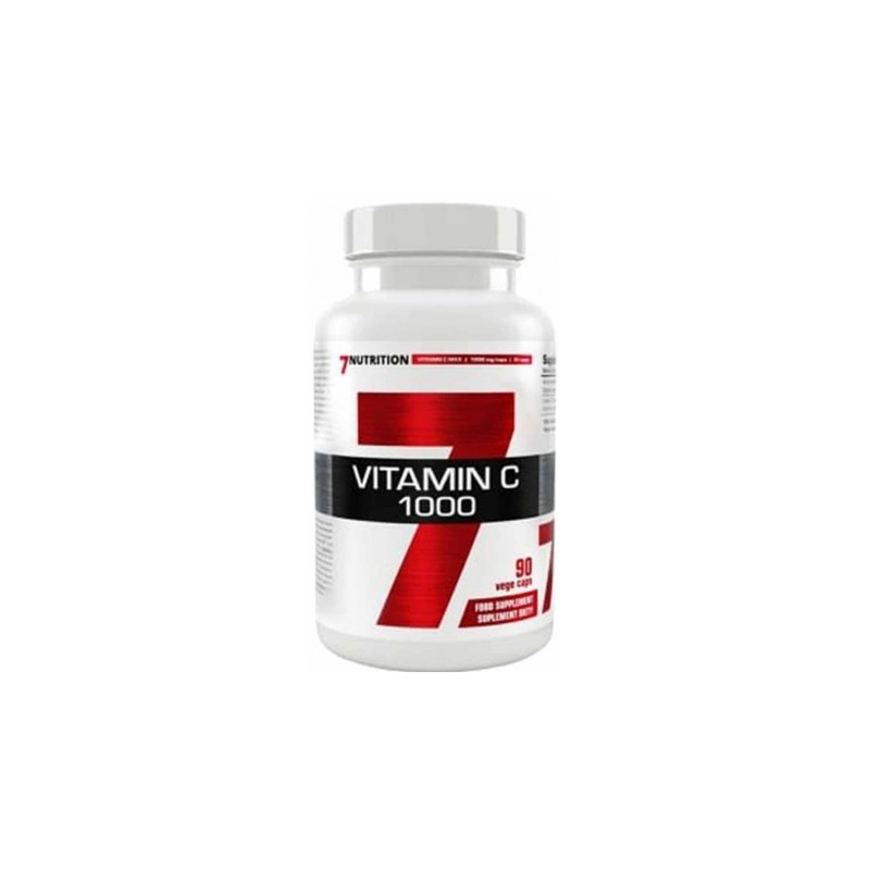 7 NUTRITION VITAMIN C 1000mg - 90kaps 7 NUTRITION VITAMIN C 1000mg - 90kaps
