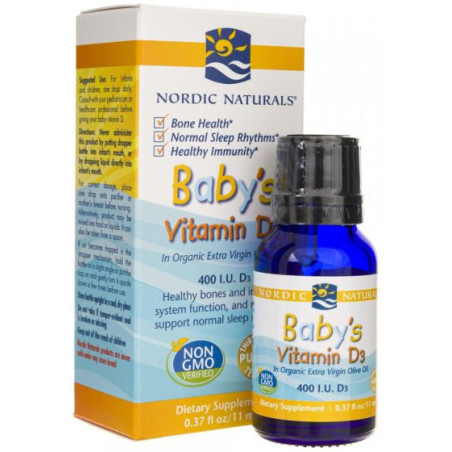 NORDIC NATURALS BABY'S VITAMIN D3 400iu - 11ml