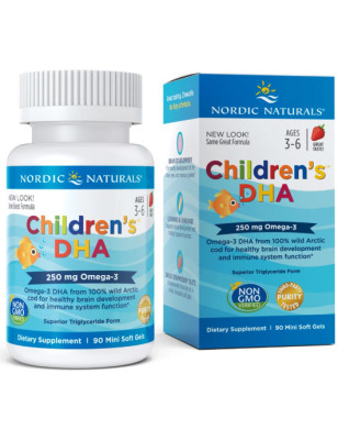 NORDIC NATURALS CHILDREN'S DHA 250mg-90softgel
