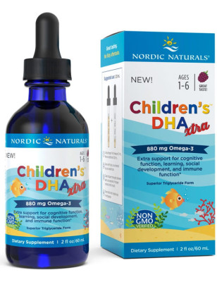 NORDIC NATURALS CHILDREN'S DHA XTRA 880mg -60ml 