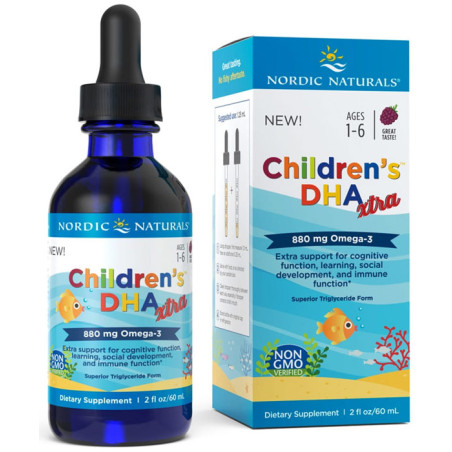NORDIC NATURALS CHILDREN'S DHA XTRA 880mg -60ml 