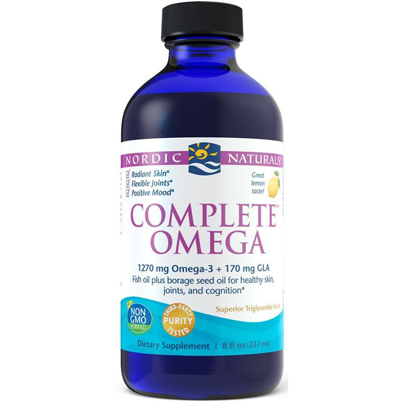 NORDIC NATURALS COMPLETE OMEGA 1270mg -237ml lemon NORDIC NATURALS COMPLETE OMEGA 1270mg -237ml lemon