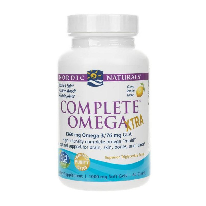NORDIC NATURALS COMPLETE OMEGA Xtra 1360mg-60softg NORDIC NATURALS COMPLETE OMEGA Xtra 1360mg-60softg