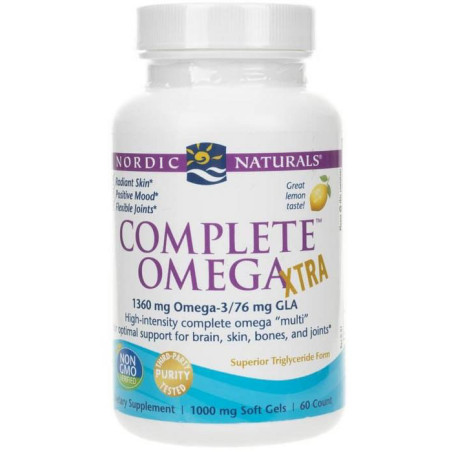NORDIC NATURALS COMPLETE OMEGA Xtra 1360mg-60softg