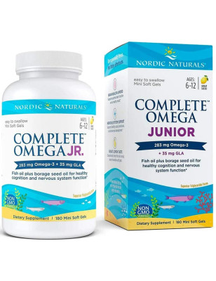 NORDIC NATURALS COMPLETE OMEGA JUNIOR 283mg-180sof